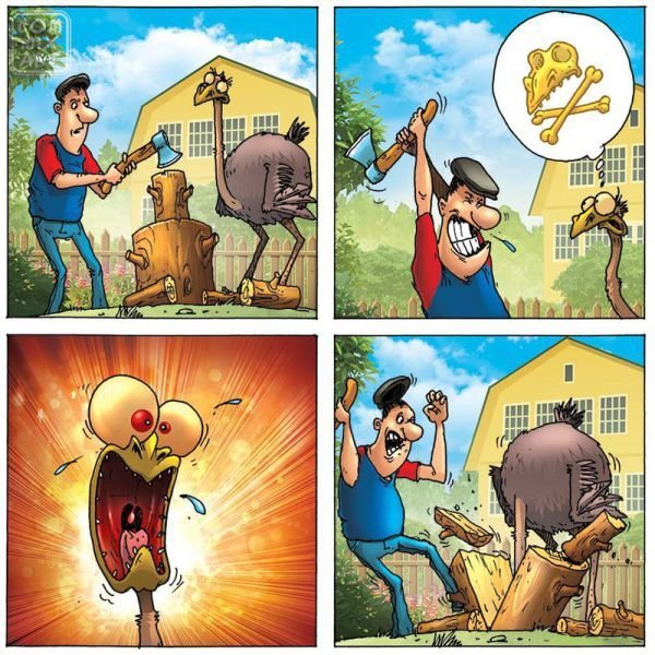 Карикатуры комиксы