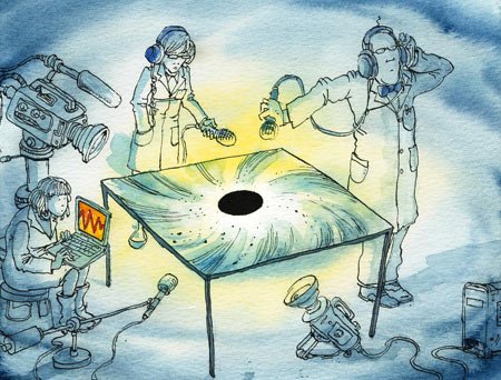 Карикатура чёрные дыры юмор