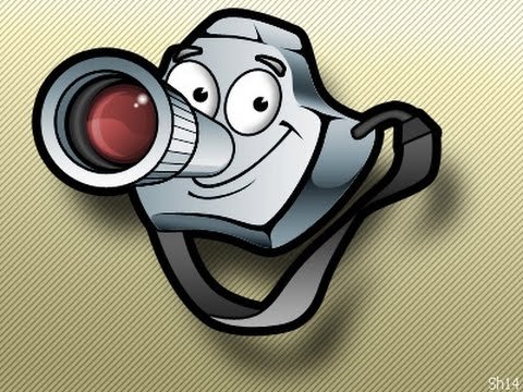 Фотоаппарат шарж