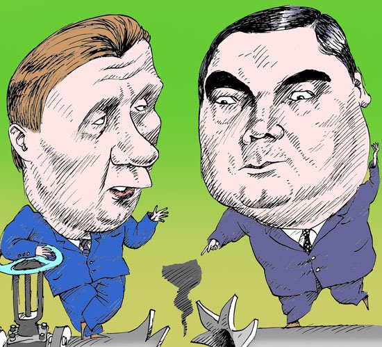 Миллер Газпром карикатура