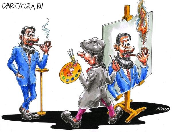 Художник карикатура