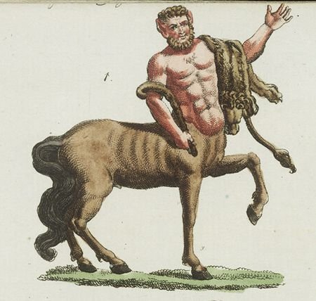 Кентавр карикатура