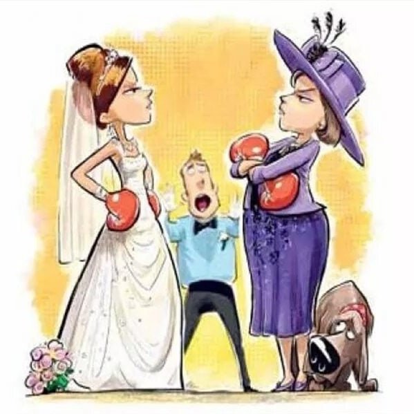 Свекровь и невестка приколы