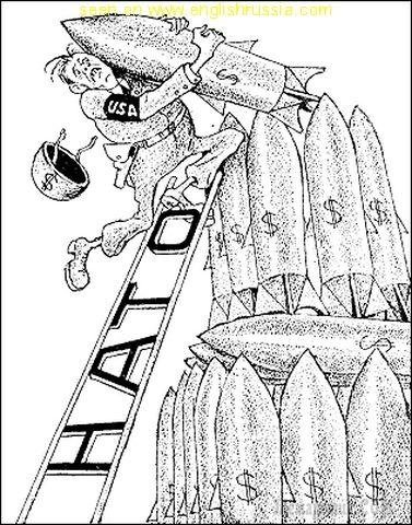 Путин гонка вооружений карикатуры