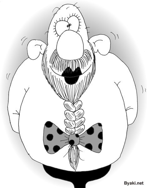 Карикатуры на бородатых мужчин