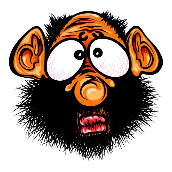 Борода карикатура