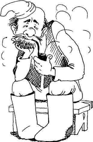 Старичок карикатура