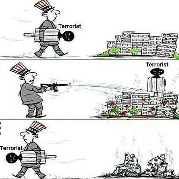 Эрдоган террорист карикатура