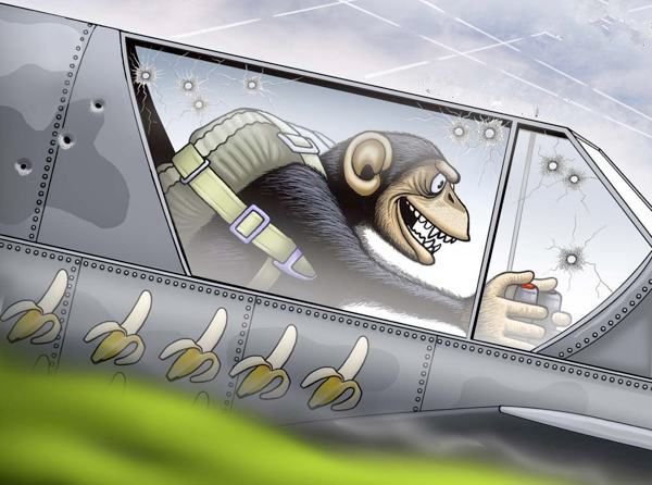 Авиационные карикатуры