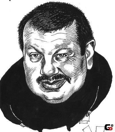 Владимир Соловьев шарж