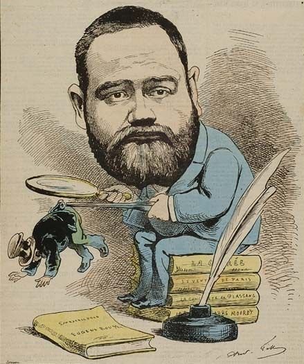 Деньги Эмиль Золя карикатура