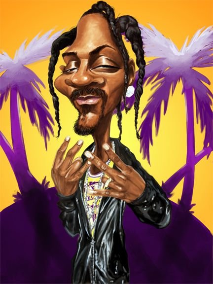 Snoop Dogg шарж