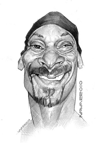 Snoop Dogg карикатура