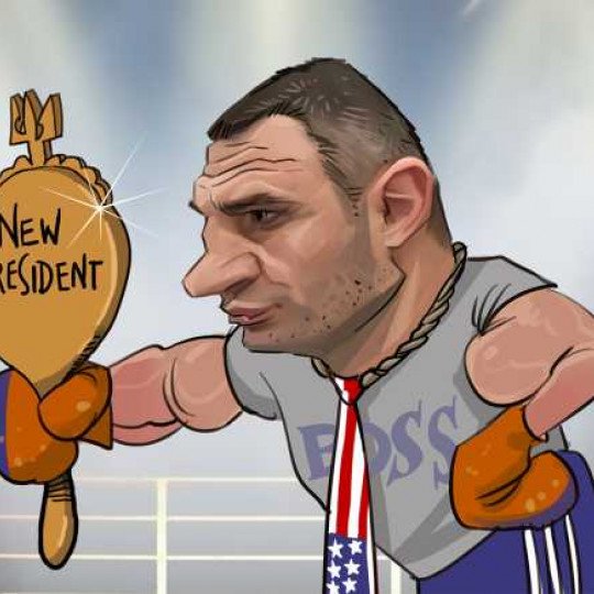 Кличко шарж