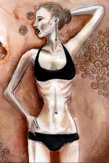 Анорексички карандашом