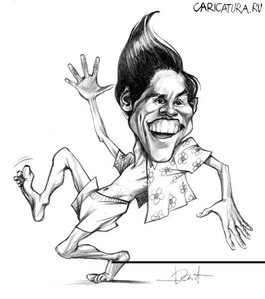 Джим Керри шарж