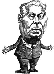 Юрий Андропов шарж