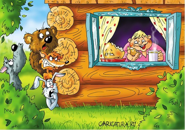 Анекдоты про колобка