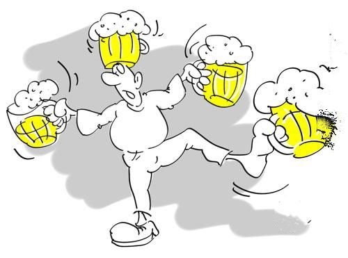 Рисунки с пивом прикольные