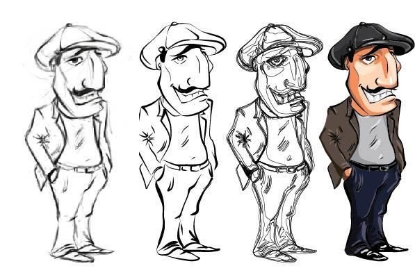 Грузин рисунок