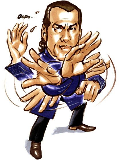 Стивен Сигал портрет