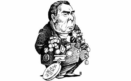 Брежнев Леонид Ильич карикатура