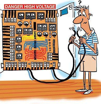 Смешные карикатуры про электриков (49 фото)