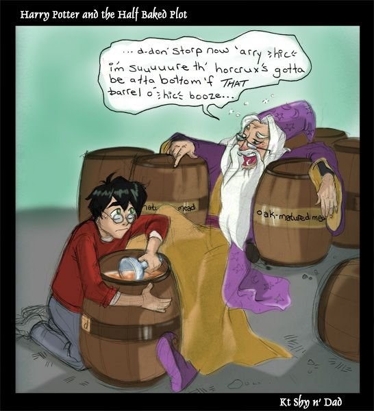 Шарж Гарри Поттер