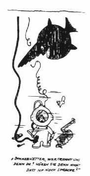 Рыба пила на подводной лодке