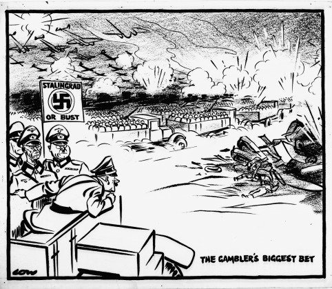 Сталинградская битва карикатура (48 фото)