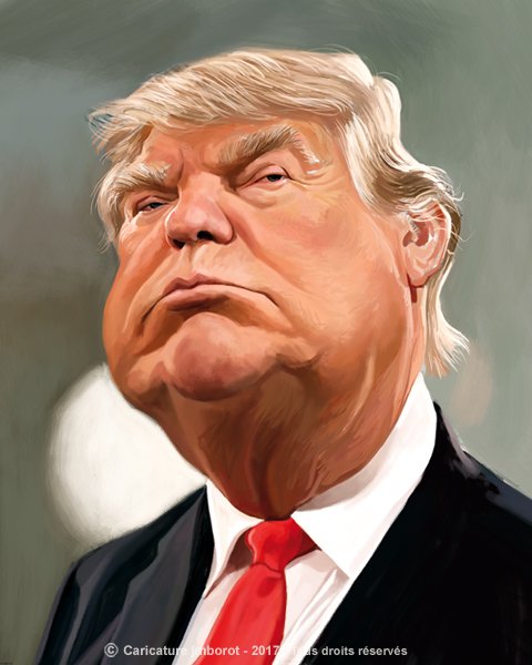 Трамп карикатура