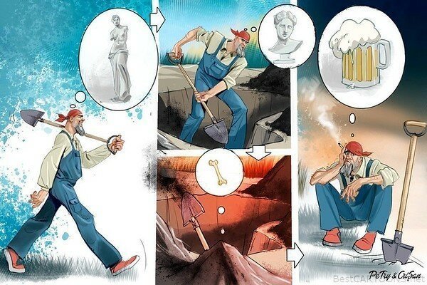 Современные карикатуры со смыслом