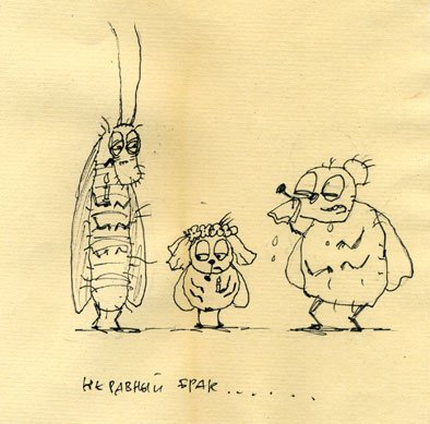 Моль карикатура