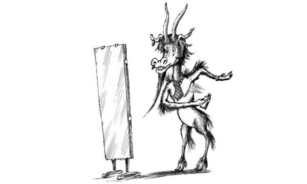 Chevre мультяшный