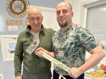 Евгений Пригожин и вагнеровцы