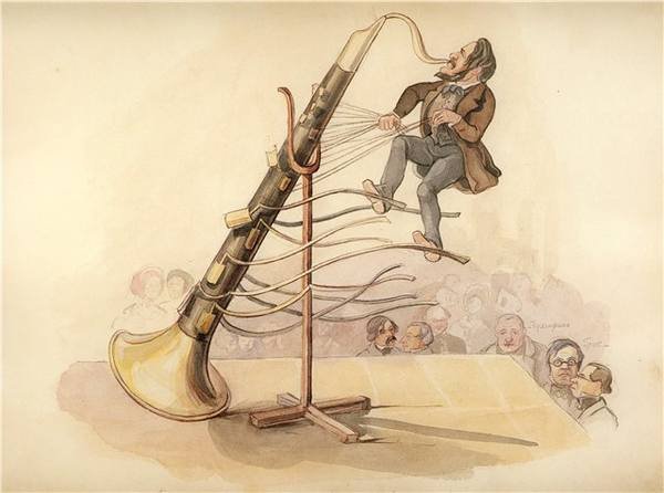 Глинка в карикатурах Степанова