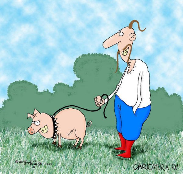 Карикатуры на украинцев