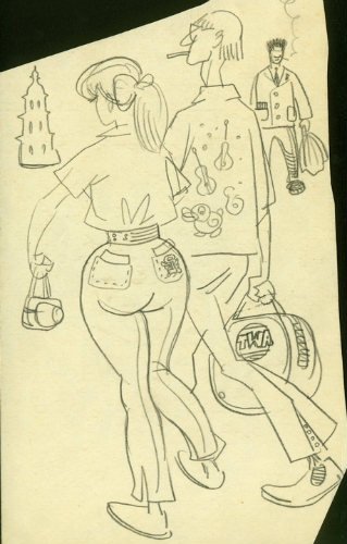 Мода карикатура