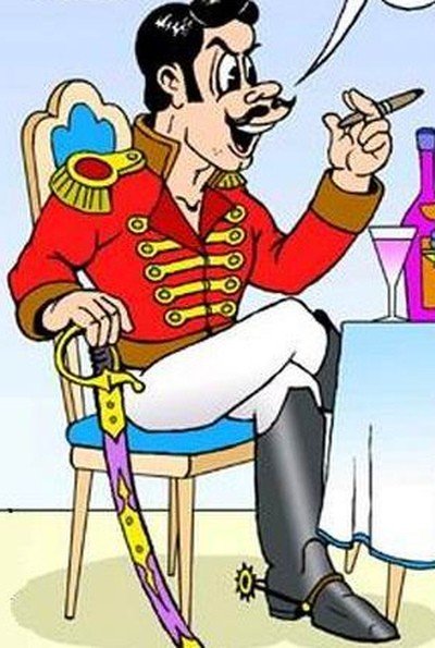ПОРУЧИК РЖЕВСКИЙ карикатуры