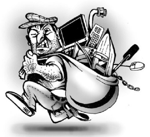 Кража карикатура