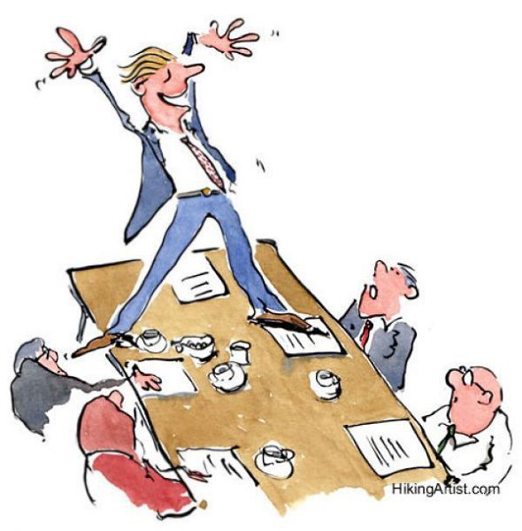 Переговоры карикатура