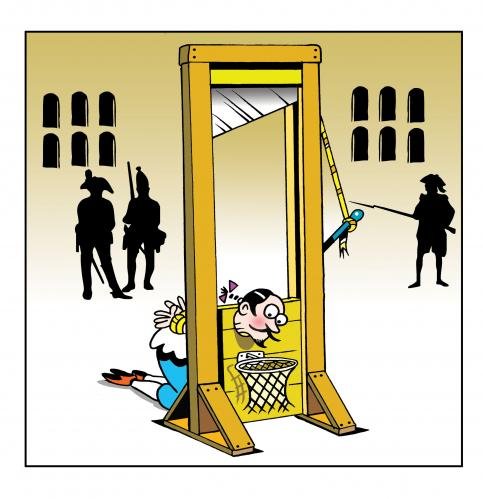 Гильотина смертная казнь