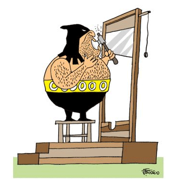 Гильотина карикатура (47 фото)