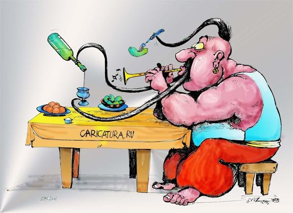 Прикольные карикатуры про Хохлов