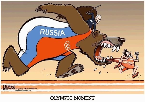 Карикатуры на современную Россию