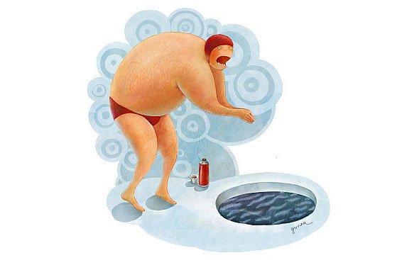 Моржевание рисунок