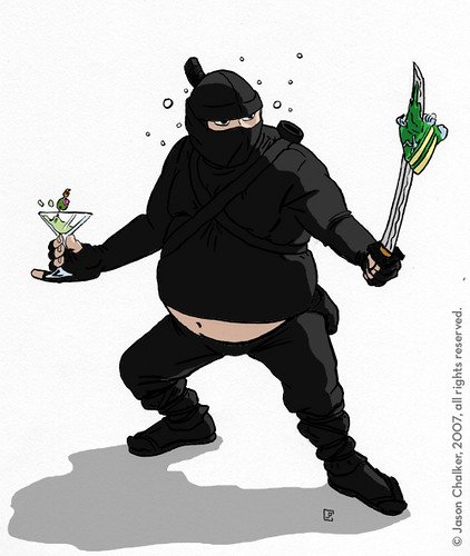 Ниндзя прикол