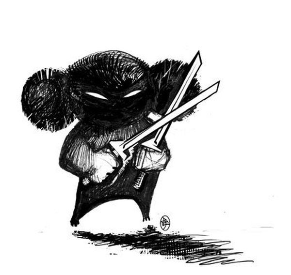 Тетка ниндзя