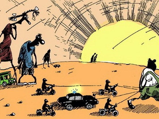 Карикатура будущего