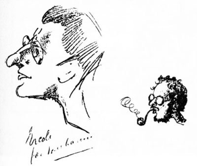 Шаржи Сталина Бухарин